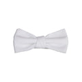 White Embossed Jaquette Bowtie