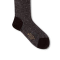 Dots Grey and White Long Socks
