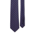 Tie - Patterned Silk Sevenfold