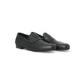 Loafers - THORNE Grained Leather & Rubber Soles + Apron
