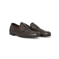 Loafers - THORNE Grained Leather & Rubber Soles + Apron