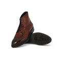 COLIN Boots in Brown Leather - Rubber Sole