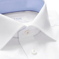 White Contrast Detail Shirt