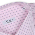 Striped Pink Double Cuff Shirt