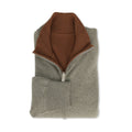 Cardigan - Cashmere Reversible Zipped