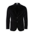 Blazer - Smooth Velvet Cotton Stretch Unfinished Sleeves