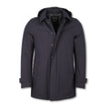 Car Coat - Polyester Waterproof Hood + Zipped