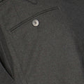 Pants - CLASSIC 80 S Flannel Cashmere Stretch Straps + Buttons