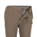 Mink Cotton Drill Slim Pants