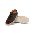 CLEANIC Sneakers in Brown and Grey Suede