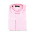 Prince of Wales Pink Double Cuff Shirt
