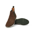 Chelsea Boots in Brown Suede