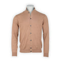 T-shirt Plain Colour Virgin Wool Long Sleeves Crew Neck