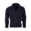 Cardigan Plain Colour New Lambswool Buttoned Shawl Collar