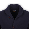 Cardigan Plain Colour New Lambswool Buttoned Shawl Collar
