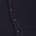 Cardigan Plain Colour New Lambswool Buttoned Shawl Collar