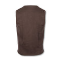 Vest Plain Colour Wool Sleeveless