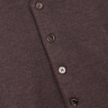 T-shirt Plain Colour Virgin Wool Long Sleeves Crew Neck