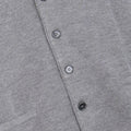 T-shirt Plain Colour Virgin Wool Long Sleeves Crew Neck