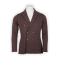 Jacket Knitted Plain Colour 6 Buttons Double Breasted