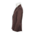Jacket Knitted Plain Colour 6 Buttons Double Breasted