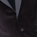 Suit Jacket Herringbone Cashmere Semi-Lined