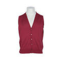 Cardigan - HUNTSWOOD Merino Wool V-Neck Sleeveless