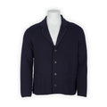 Blazer - Knitted Wool Single-Breasted Finished Sleeves