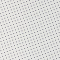 Dots White Silk Pocket Square