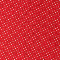 Dots Red Silk Pocket Square
