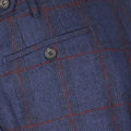 Pants - Prince-Of-Wales Virgin Wool