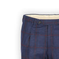 Pants - Prince-Of-Wales Virgin Wool