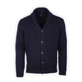 Cardigan - Wool Shawl Collar Buttoned