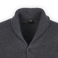 Cardigan - Wool Shawl Collar Buttoned