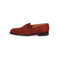Loafers - FENCOTE Suede & Single Leather Soles + Apron & Saddle Strap
