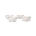 Bowls - NIPPON WHITE Set For 4 Porcelain
