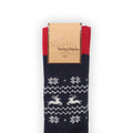 Socks Bi-Colour With Dots Patterns Sea Island Cotton