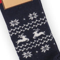 Socks Bi-Colour With Dots Patterns Sea Island Cotton