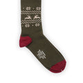 Socks Bi-Colour With Dots Patterns Sea Island Cotton