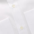 Shirt - Herringbone Cotton Double Cuff Italian Collar Neapolitan Shoulder