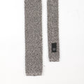 Tie - Bicolor Knitted Silk Square Cut