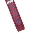 Tie - Bicolor Knitted Silk Square Cut