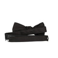 Silk Black Bowtie