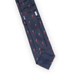 Tie - Lucky Horns Embroidered Silk