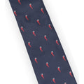 Tie - Lucky Horns Embroidered Silk