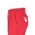 Pants - Two Pleats + Straps Viscose & Cotton