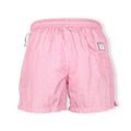 Light Pink Semi Plain Swim Short