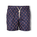Swim Shorts - Coral Printed Nylon
