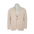 Blazer - Cotton Piqué Unlined Unfinished Sleeves