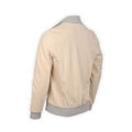 Bomber Jacket - Cotton Buttoned + Printed Interior
